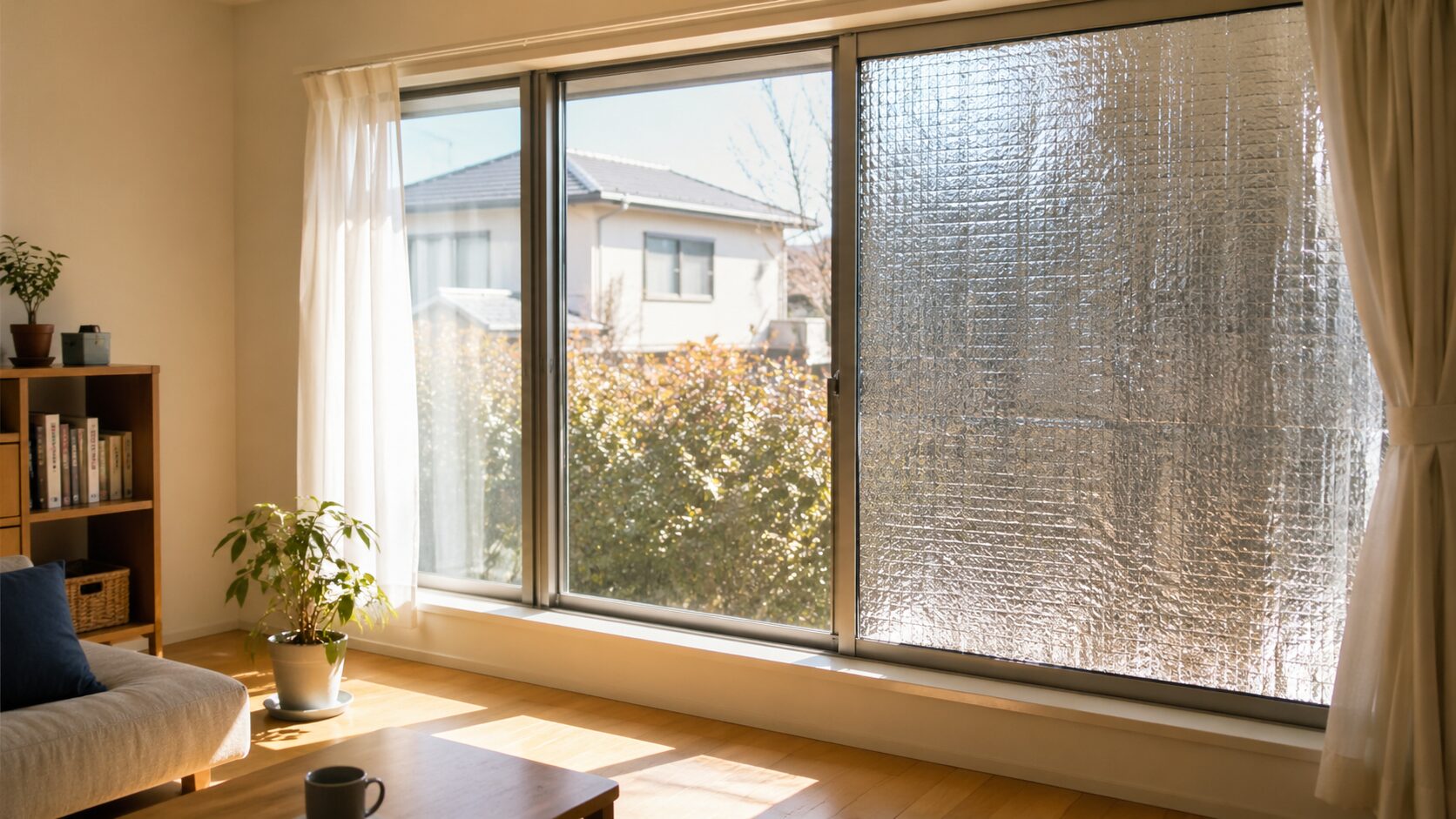 アルミシートの断熱は窓の向きで変わる｜通年で迷わない貼り方と注意点